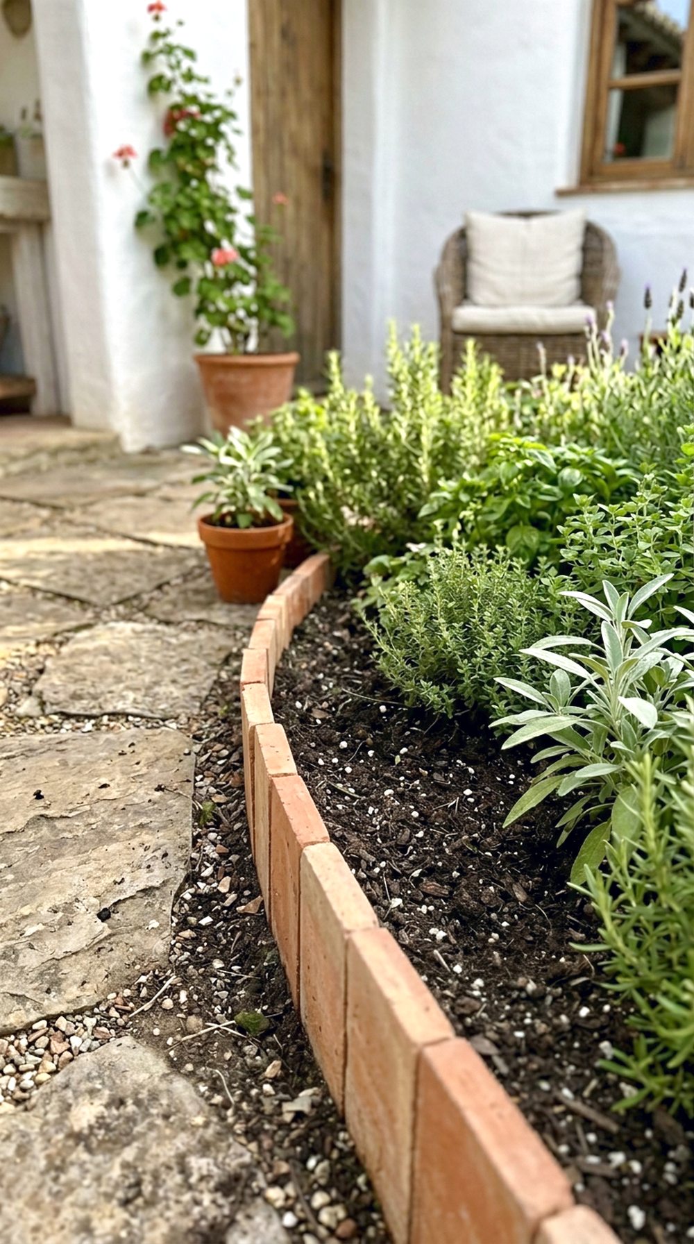 Terracotta Tile Edging
