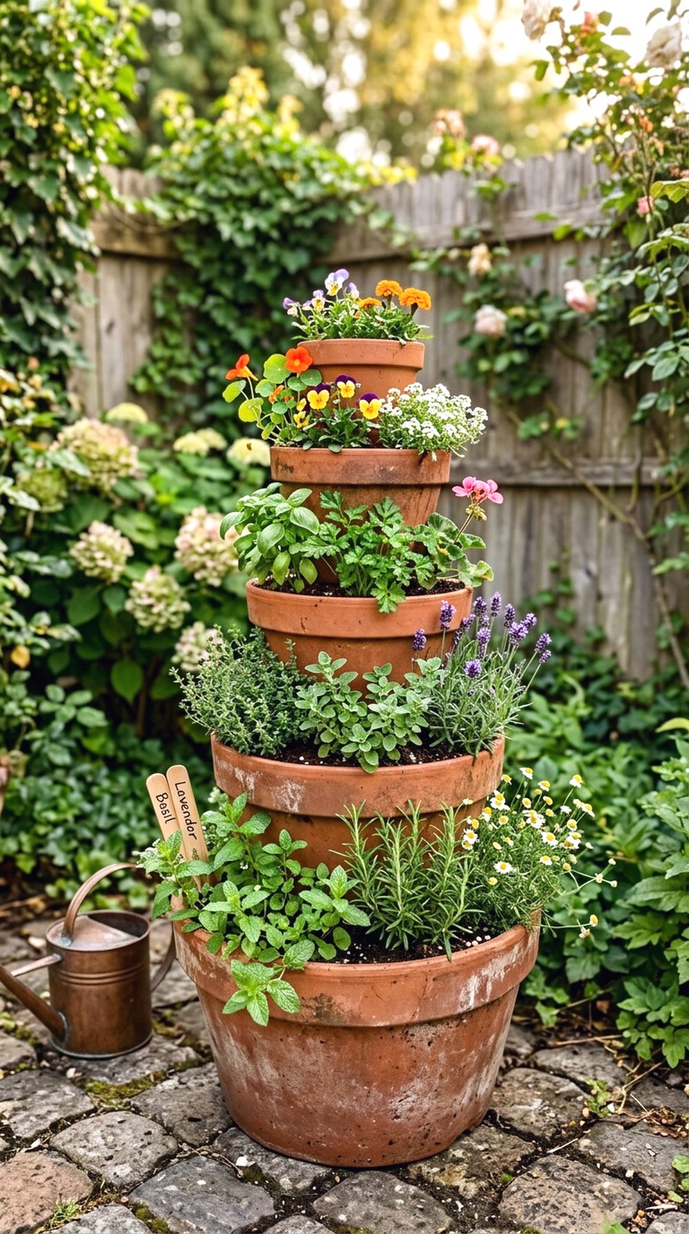 Tiered Pot Garden