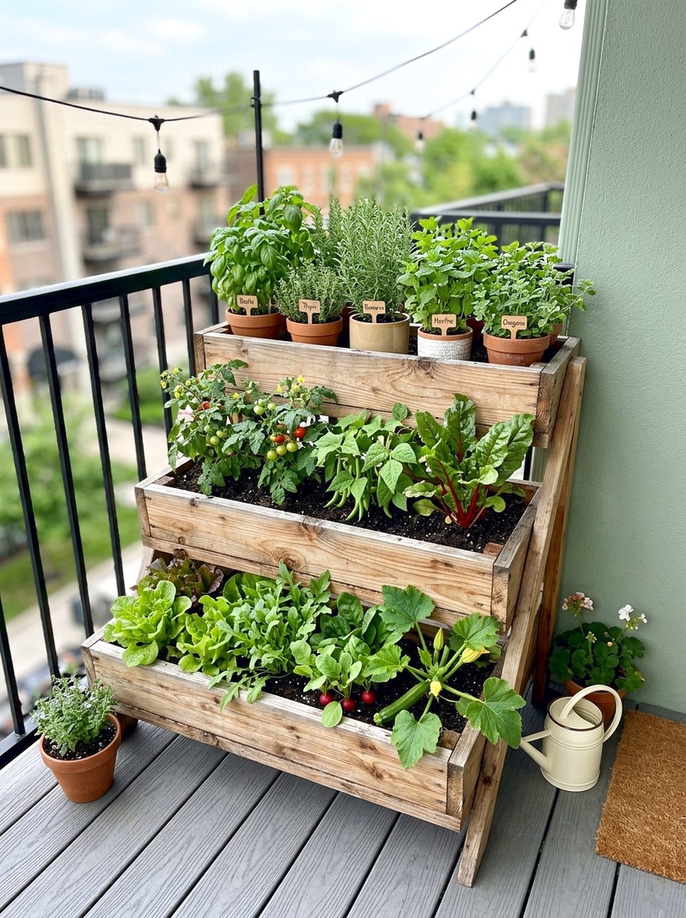 Tiered Raised Garden Bed