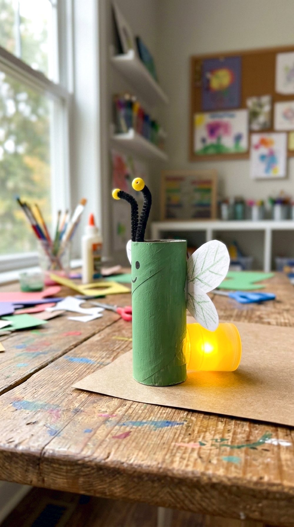 Toilet Paper Roll Firefly
