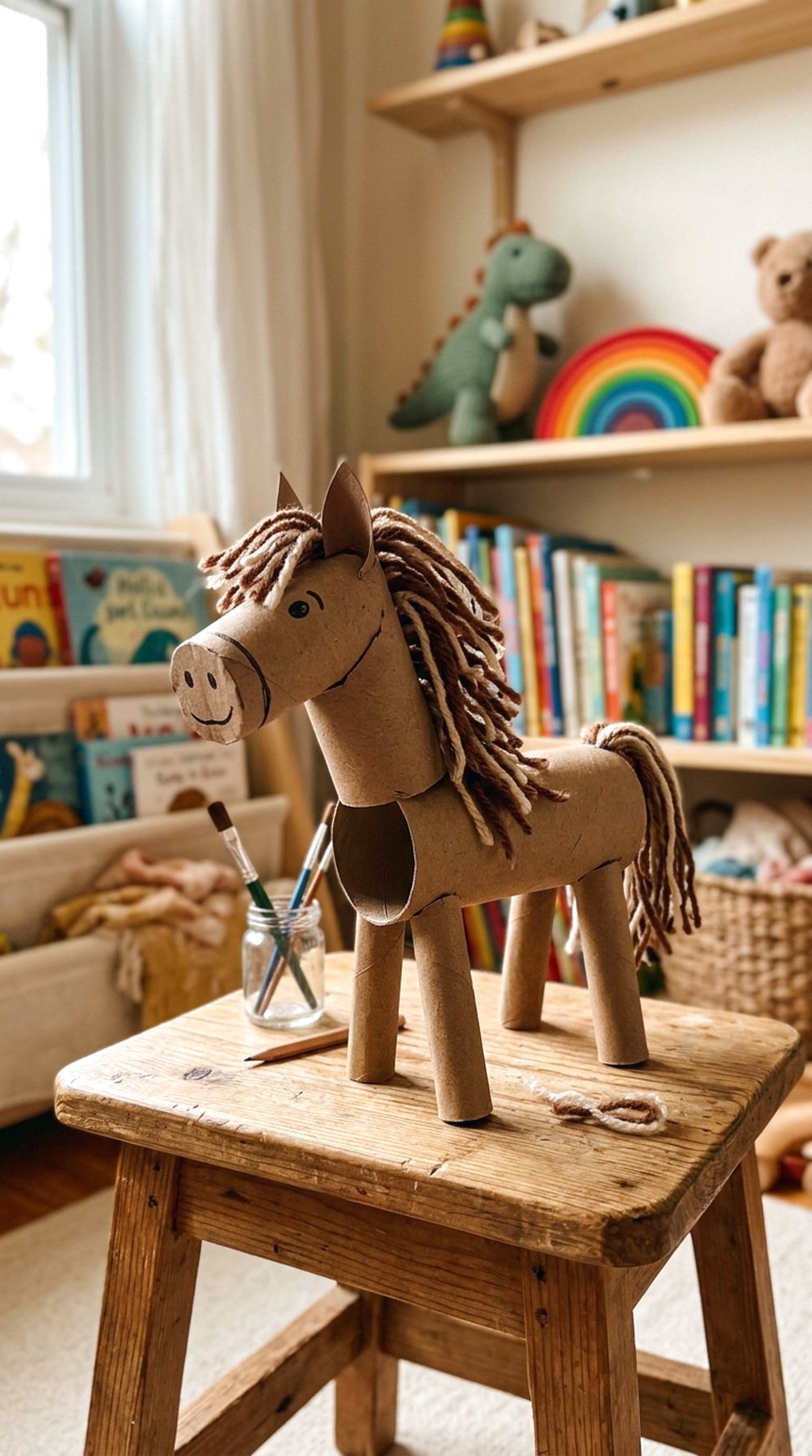 Toilet Paper Roll Horse