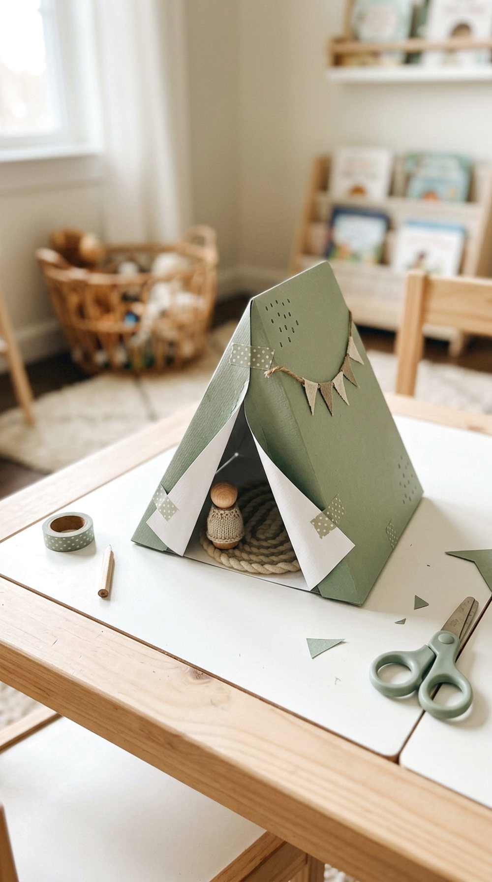 Triangle Paper Tent