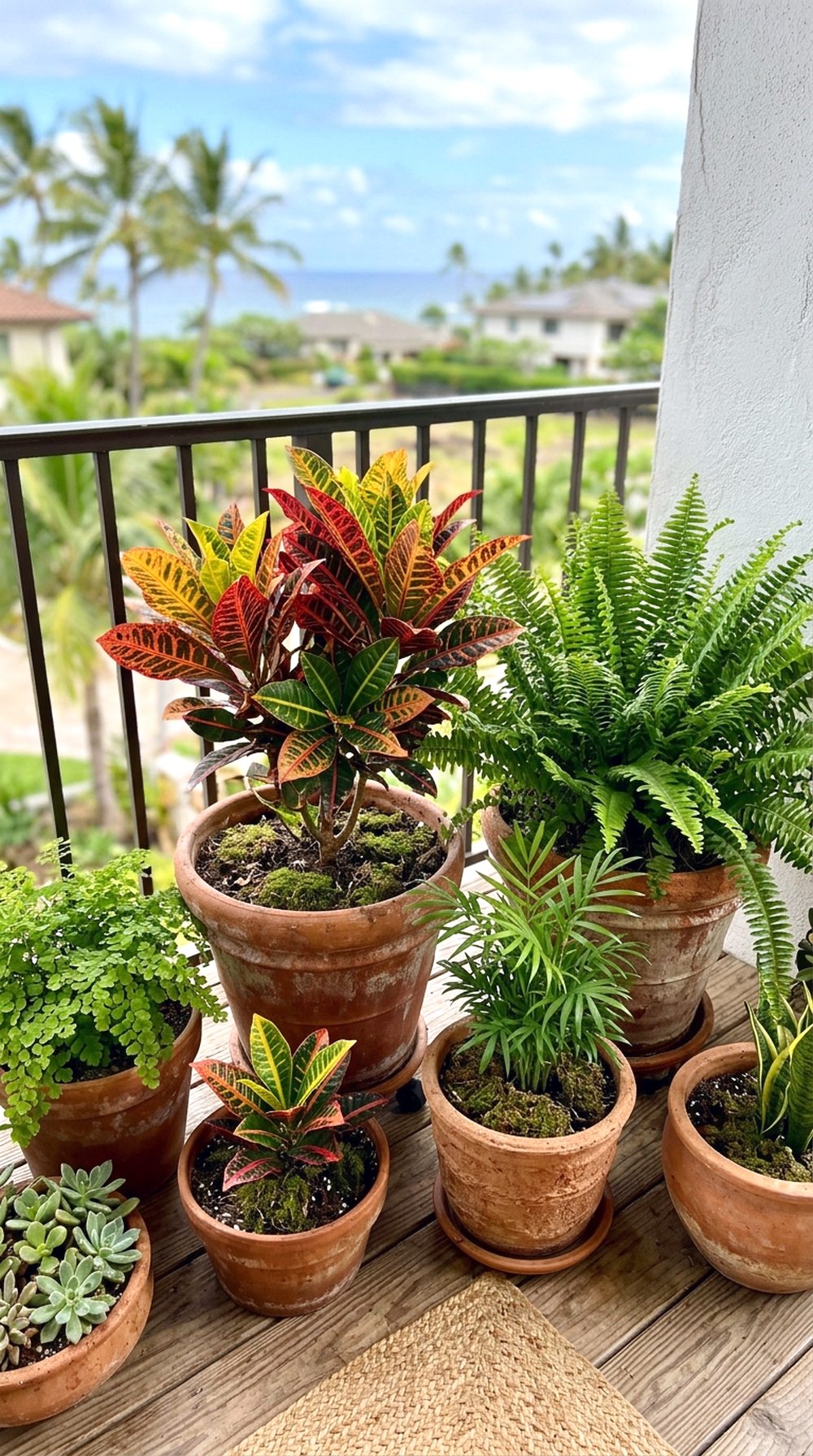 Tropical Container Garden