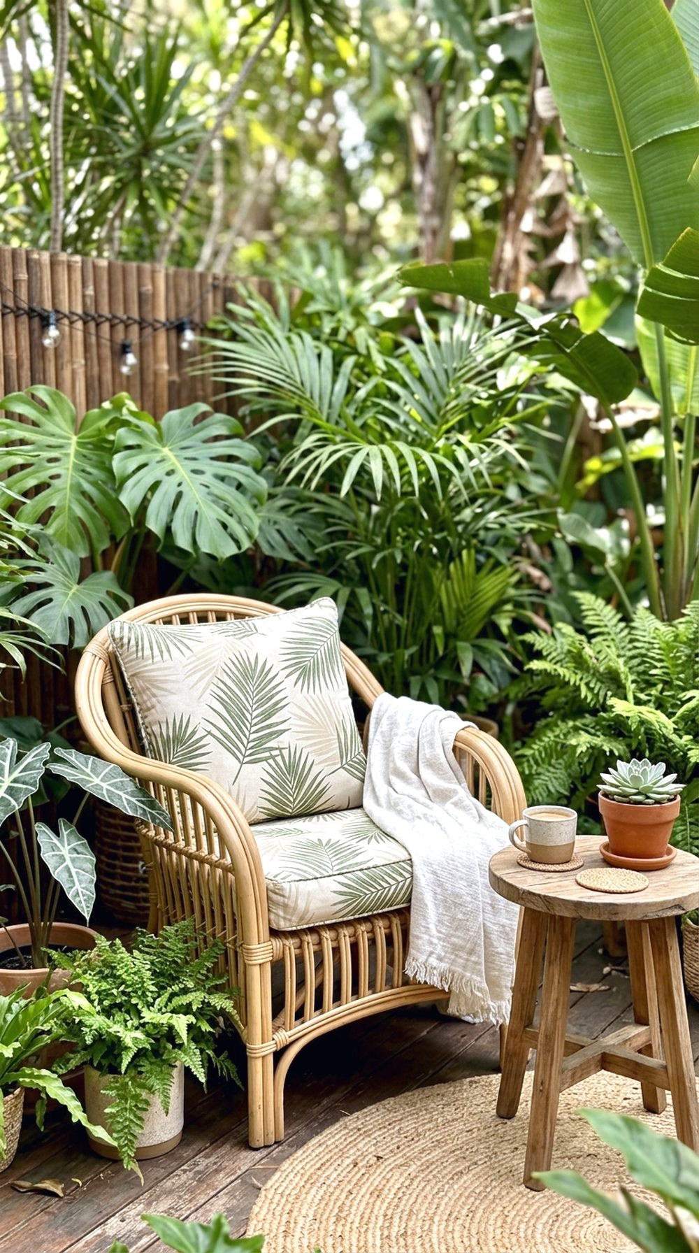 Tropical Seating Nook