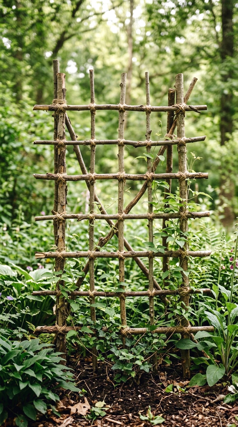 Twig Garden Trellis