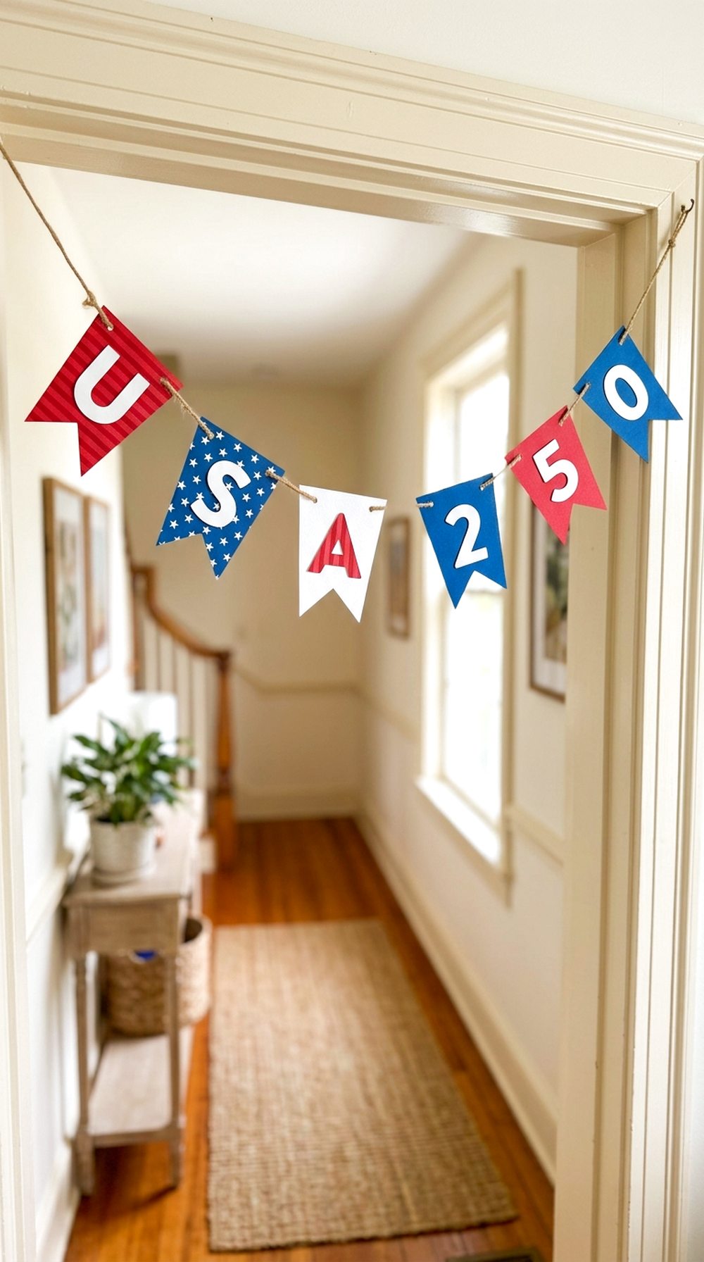 USA th Anniversary Banner