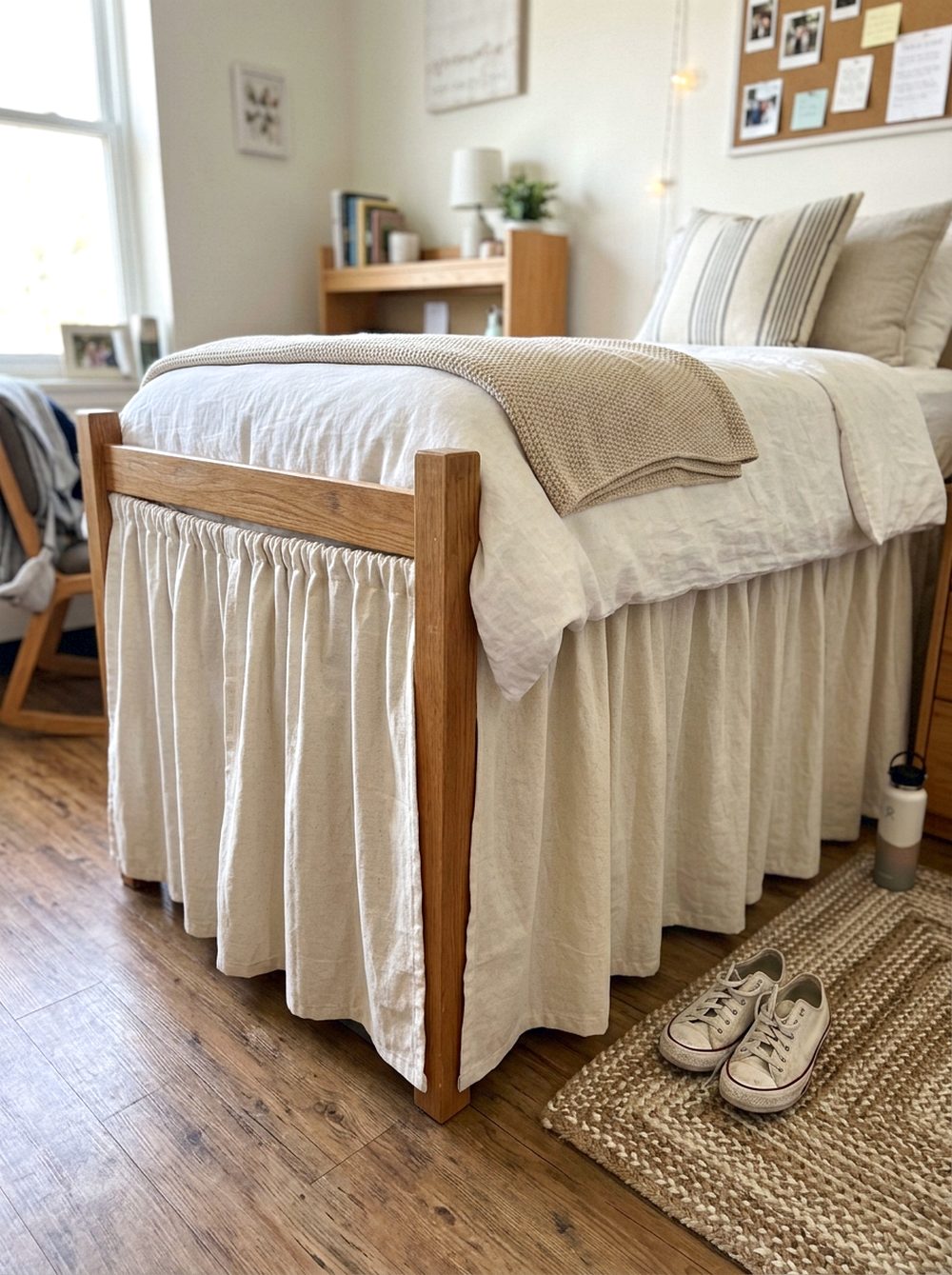 Under-Bed Storage Skirt