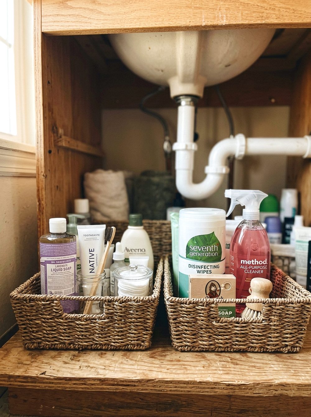 Under-Sink Basket Storage