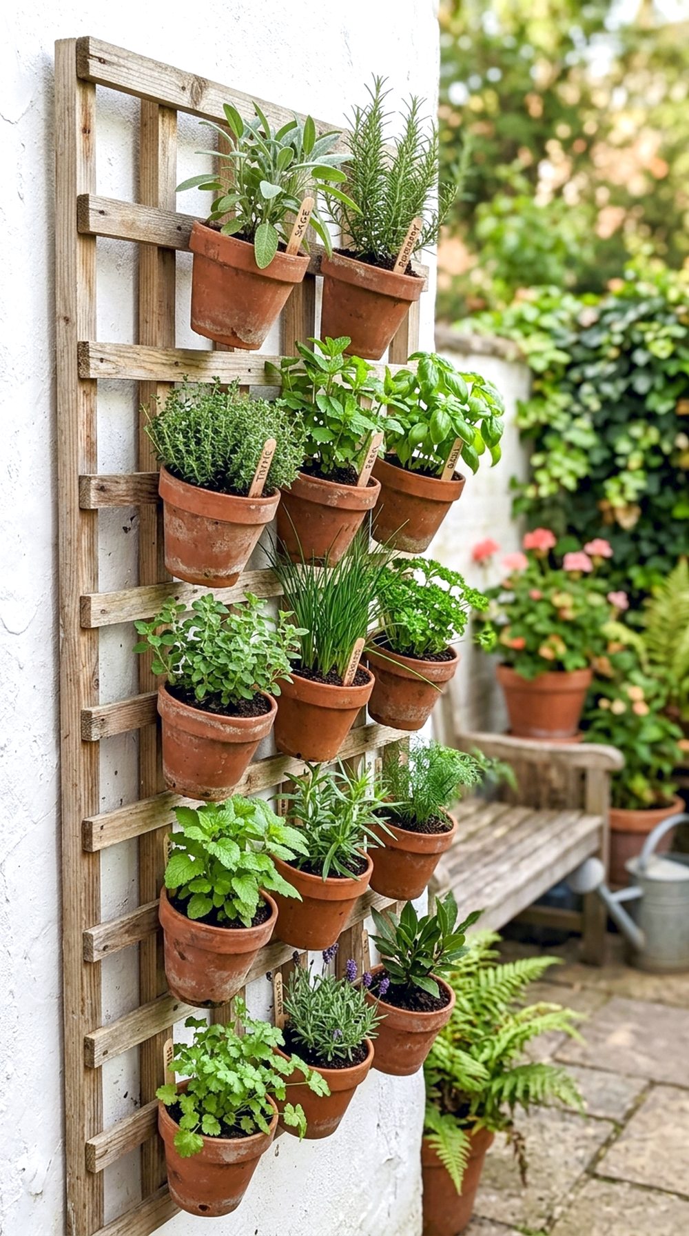 Vertical Herb Wall