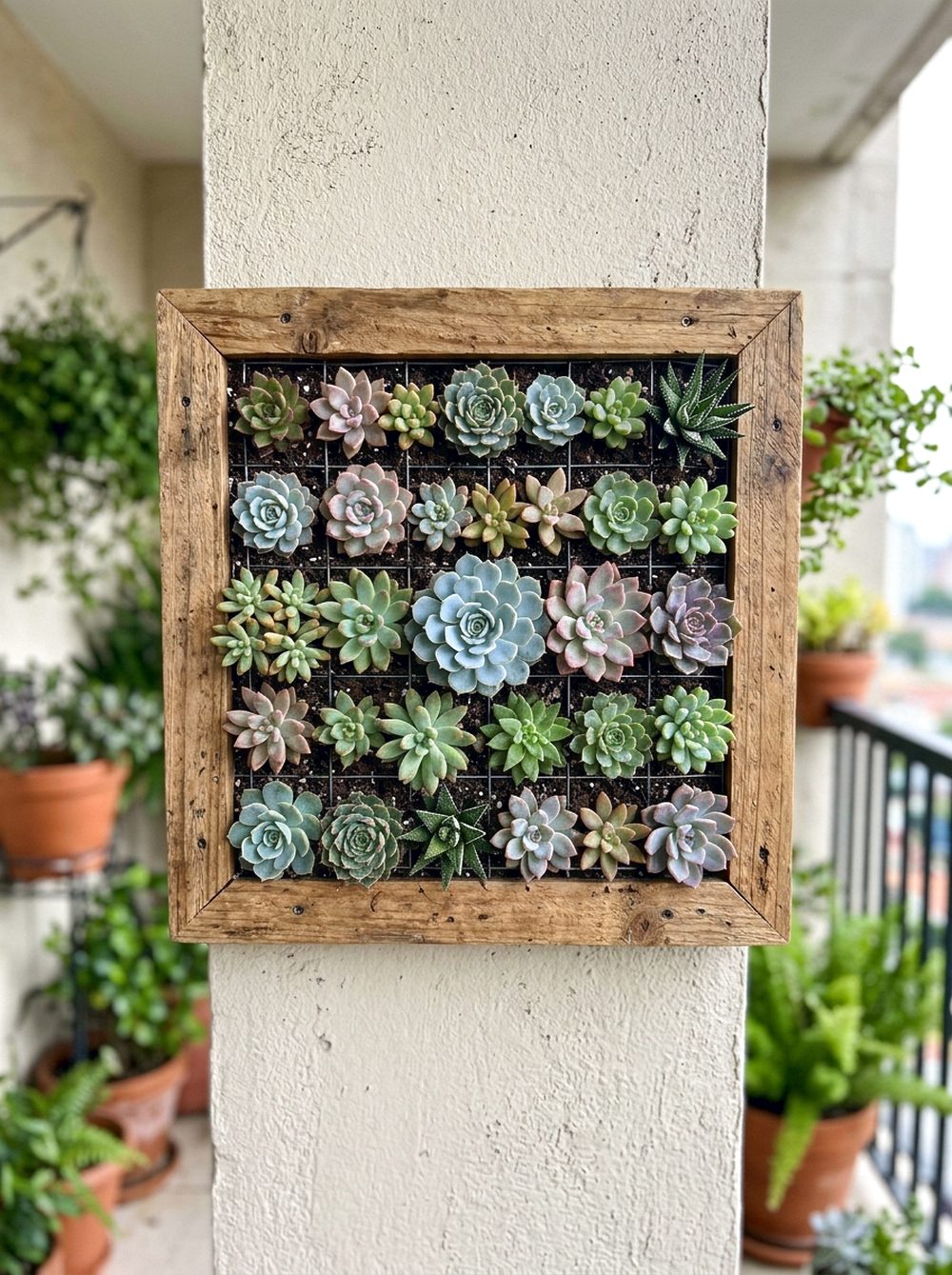 Vertical Succulent Frame