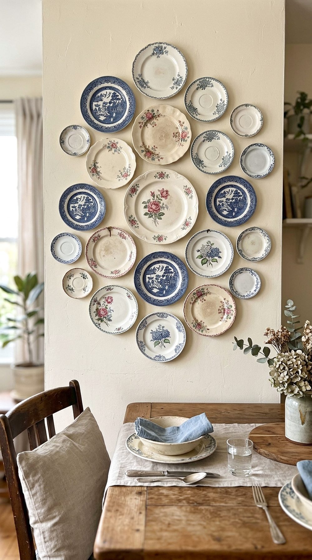 Vintage Plate Wall Decor