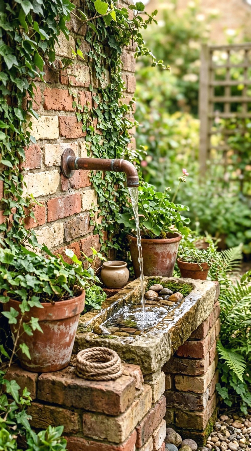 Wall-Mounted Water Spout