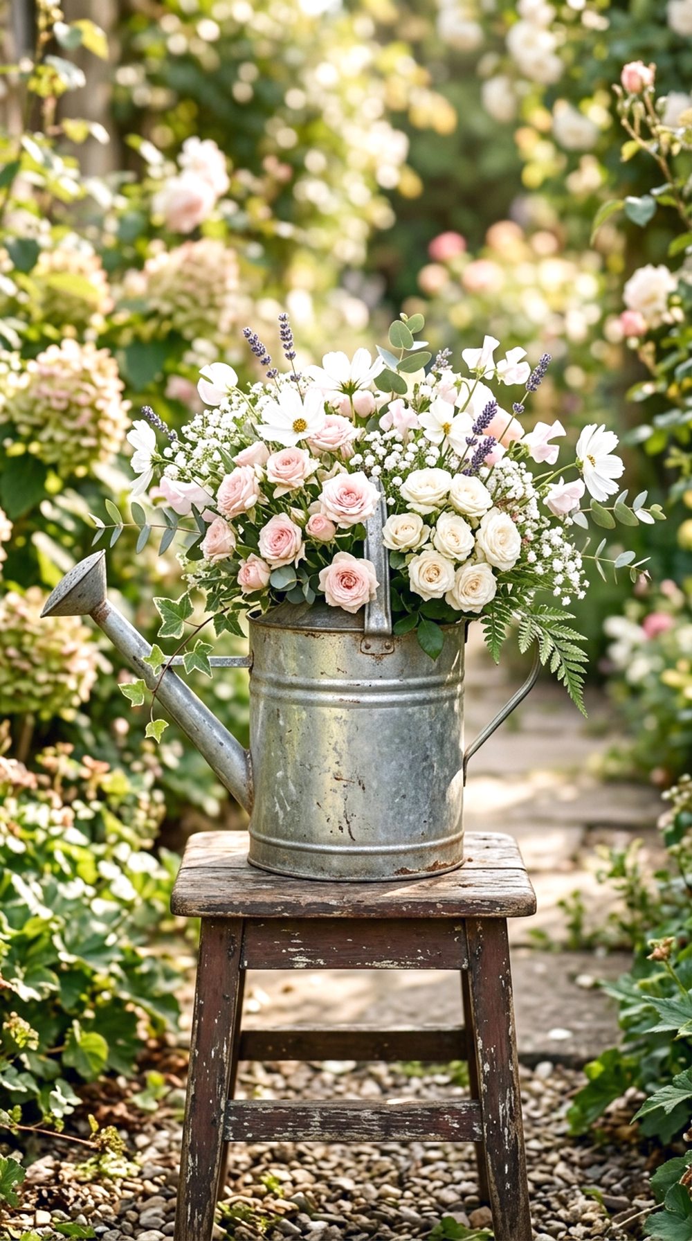 Watering Can Flower Planter