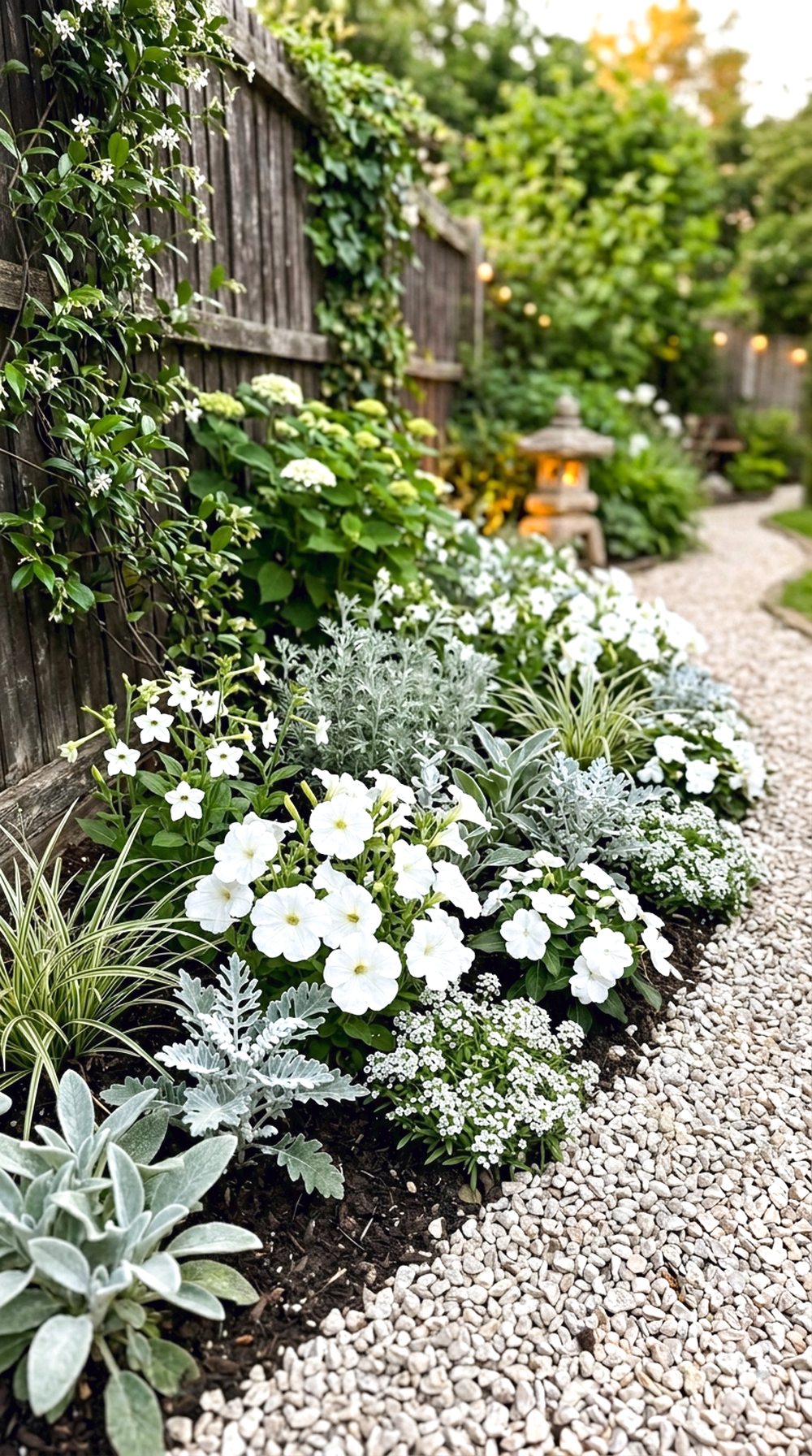 White Flower Moon Bed