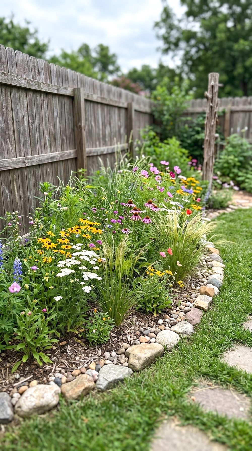 Wildflower Corner Bed