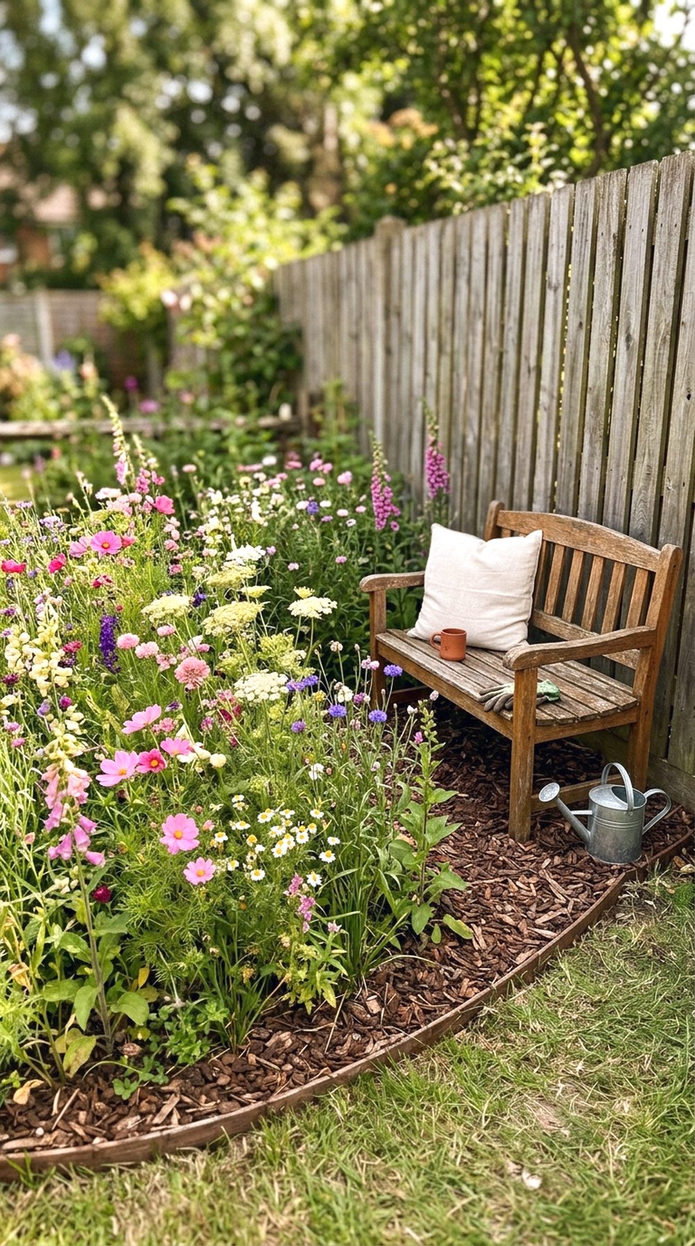 Wildflower Garden Corner