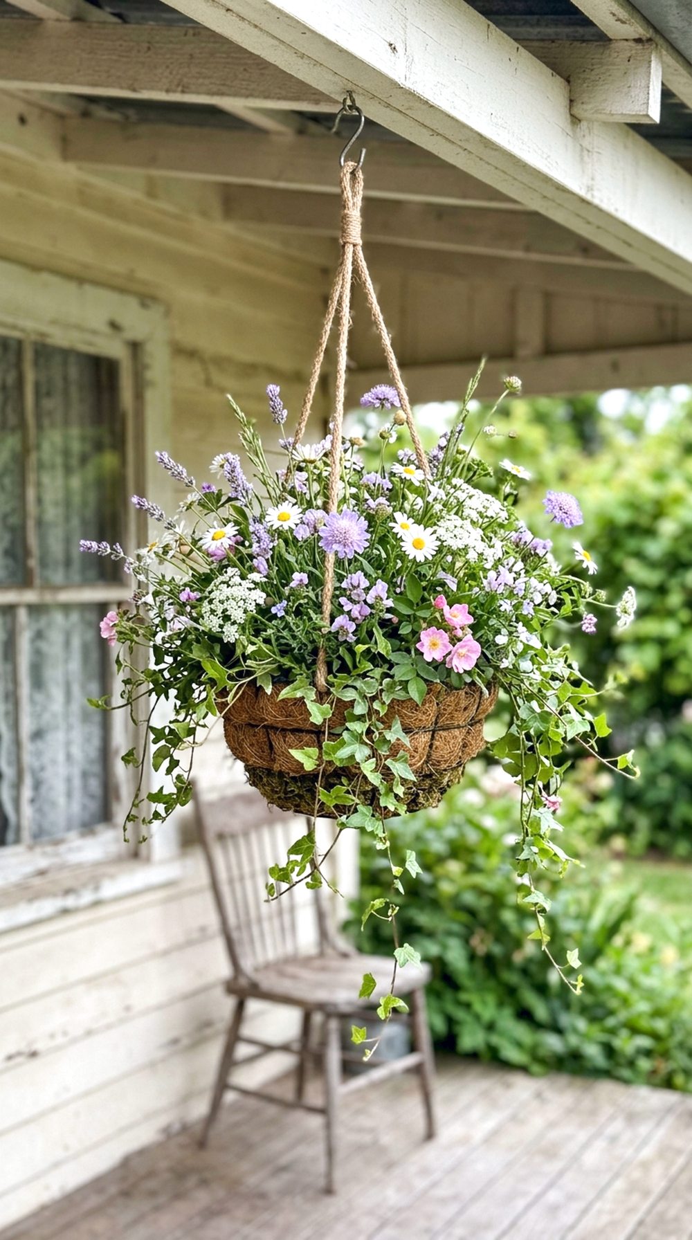Wildflower Hanging Basket