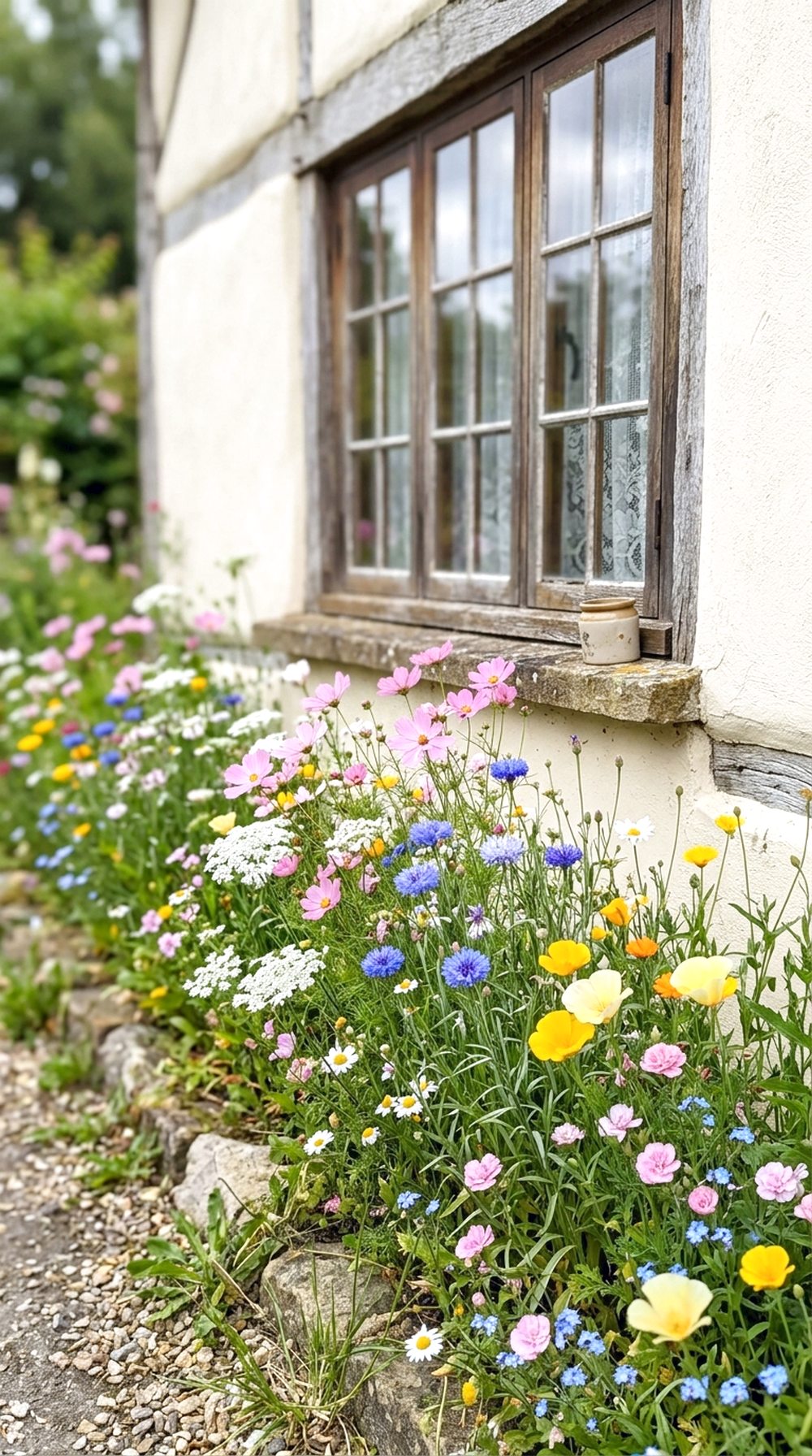Wildflower Window View
