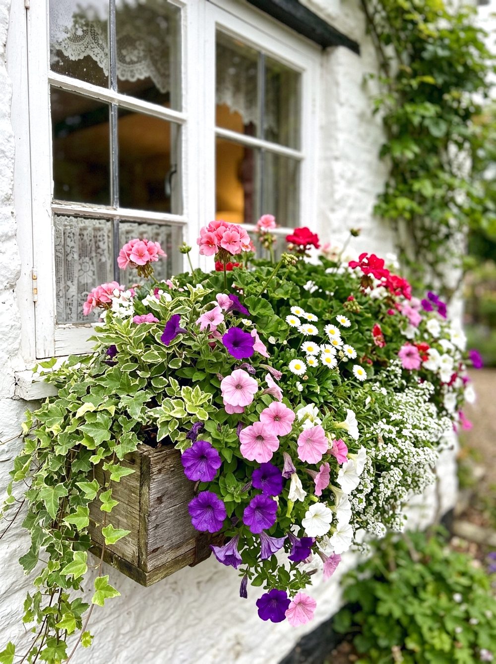 Window Box Flower Explosion