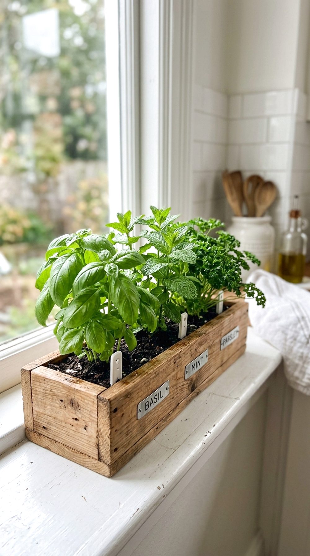 Window Box Herb Garden