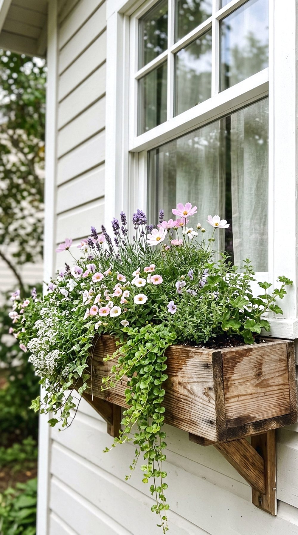 Window Box Pollinator Garden