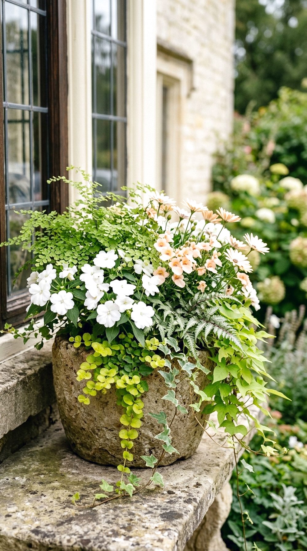 Window Corner Flower Pot