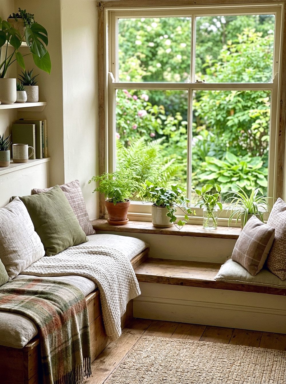 Window Seat Garden Nook