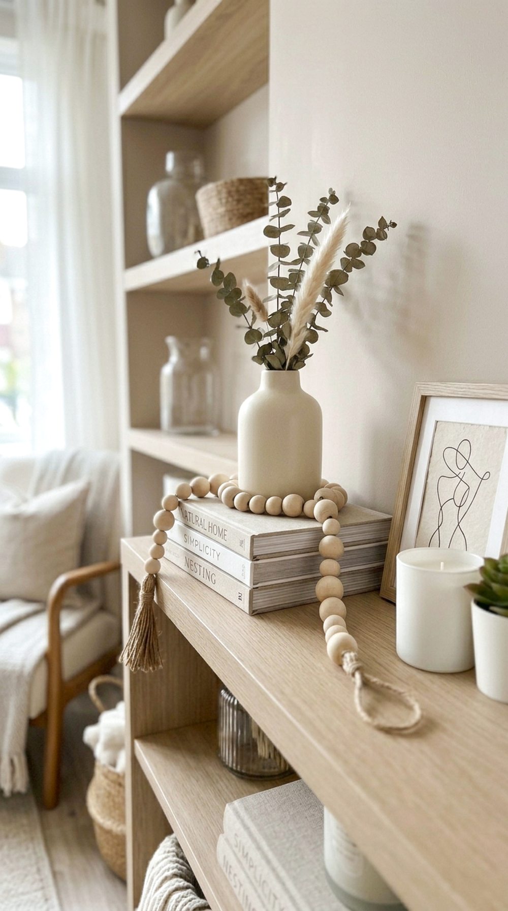 Wood Bead Garland