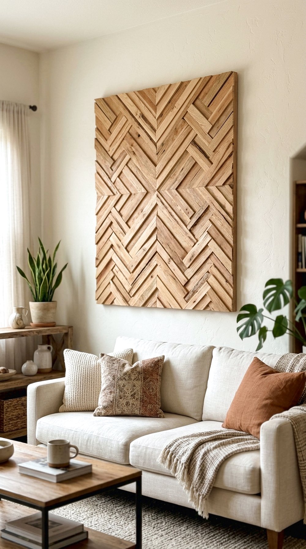 Wood Shim Wall Art