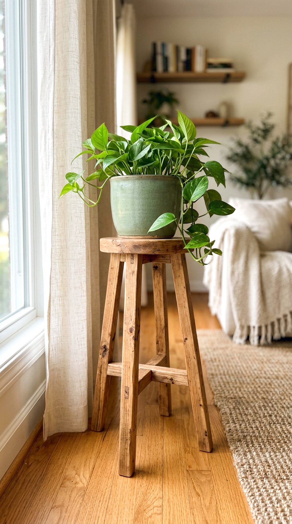 Wooden Plant Stand