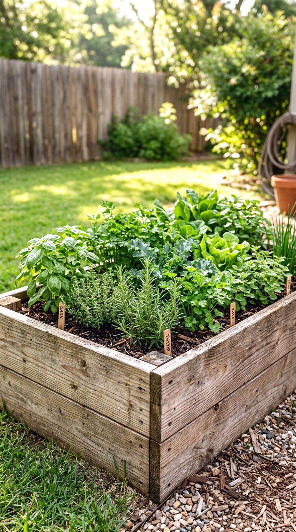 Wooden Raised Bed Garden