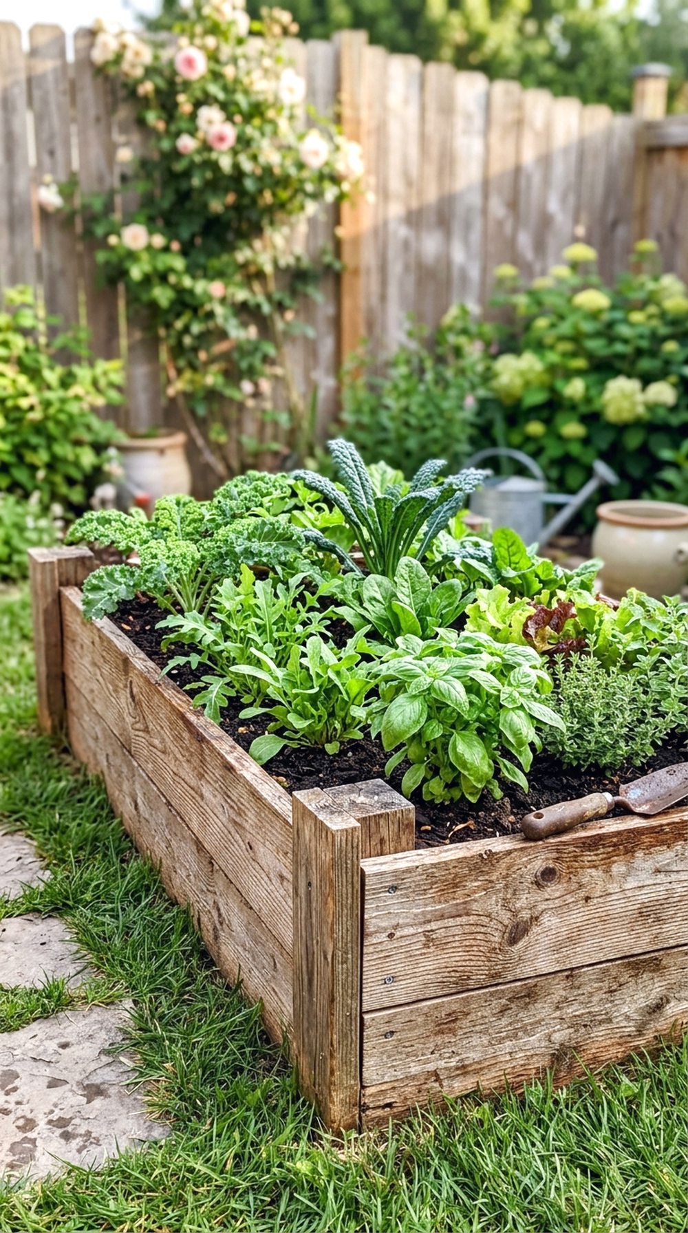 Wooden Raised Garden Bed