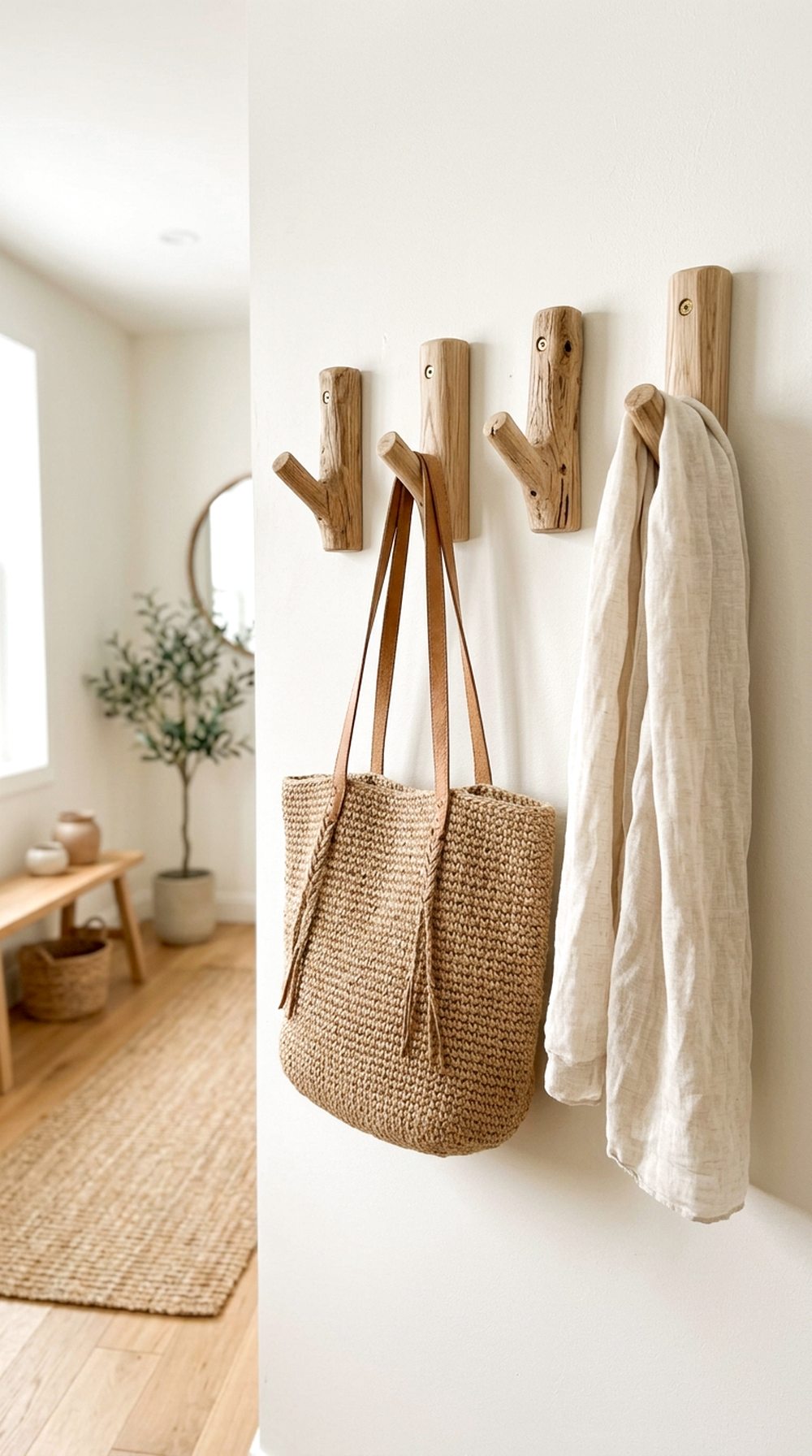 Wooden Wall Hooks