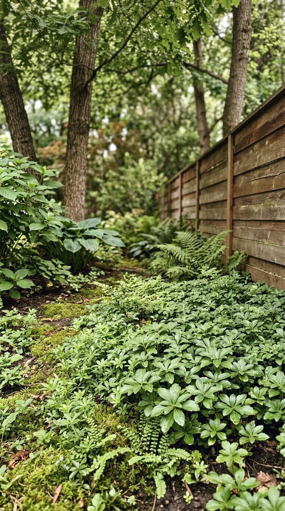 Woodland Ground Cover Garden
