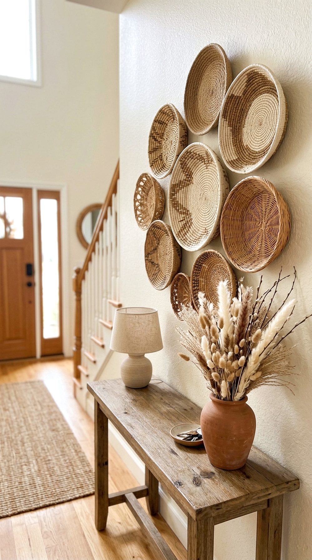Woven Basket Wall Decor