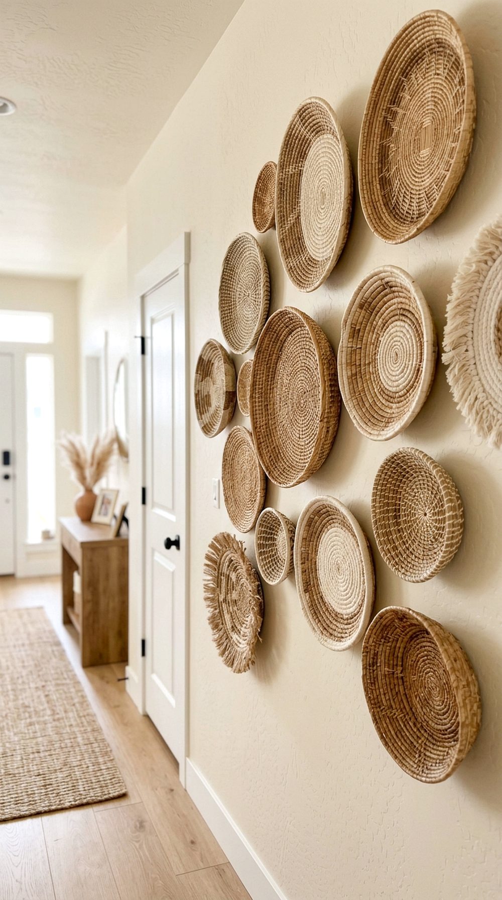 Woven Basket Wall Decor
