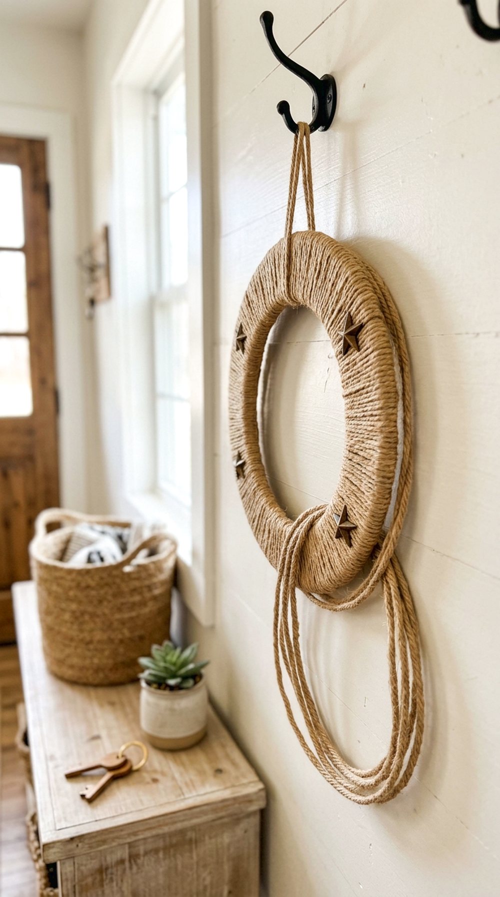 Yarn Lasso Wall Hoop