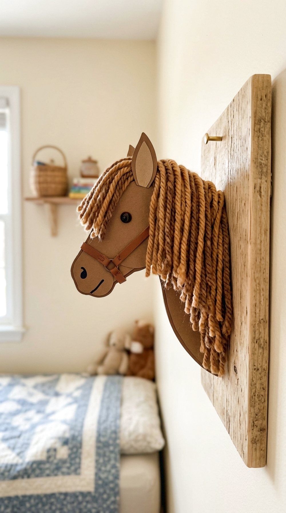 Yarn Mane Horse Craft