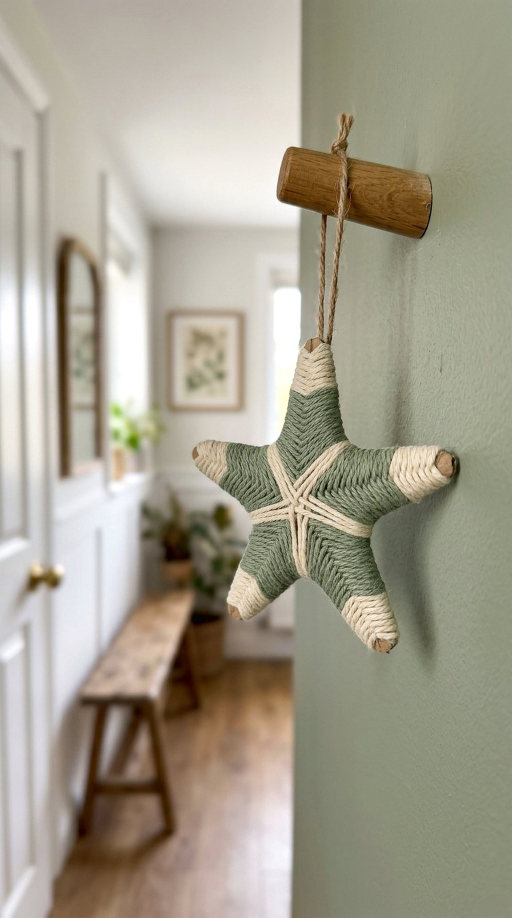 Yarn-Wrapped Starfish