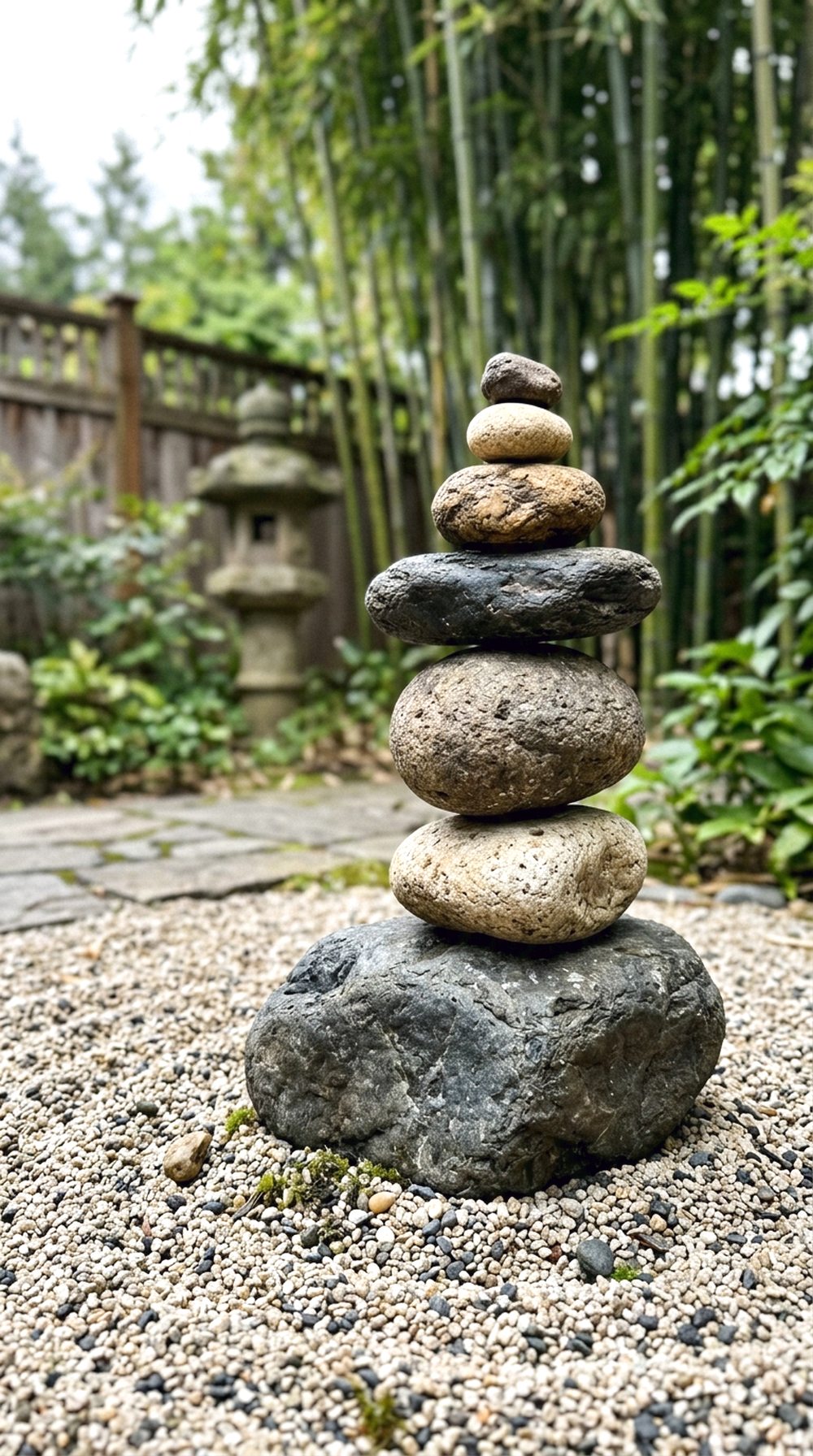Zen Balancing Stone Art
