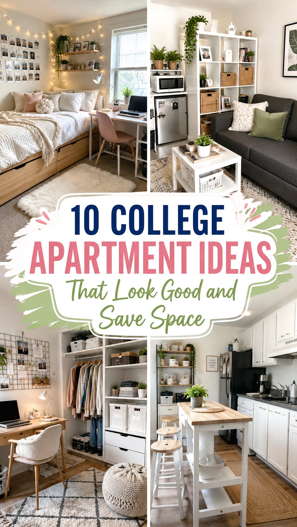 College Apartment Ideas That Look Good and Save Space