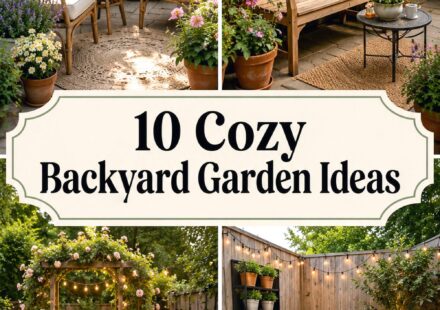 Cozy Backyard Garden Ideas