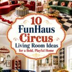 FunHaus Circus Living Room Ideas for a Bold- Playful Home
