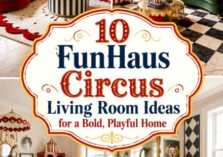 FunHaus Circus Living Room Ideas for a Bold- Playful Home