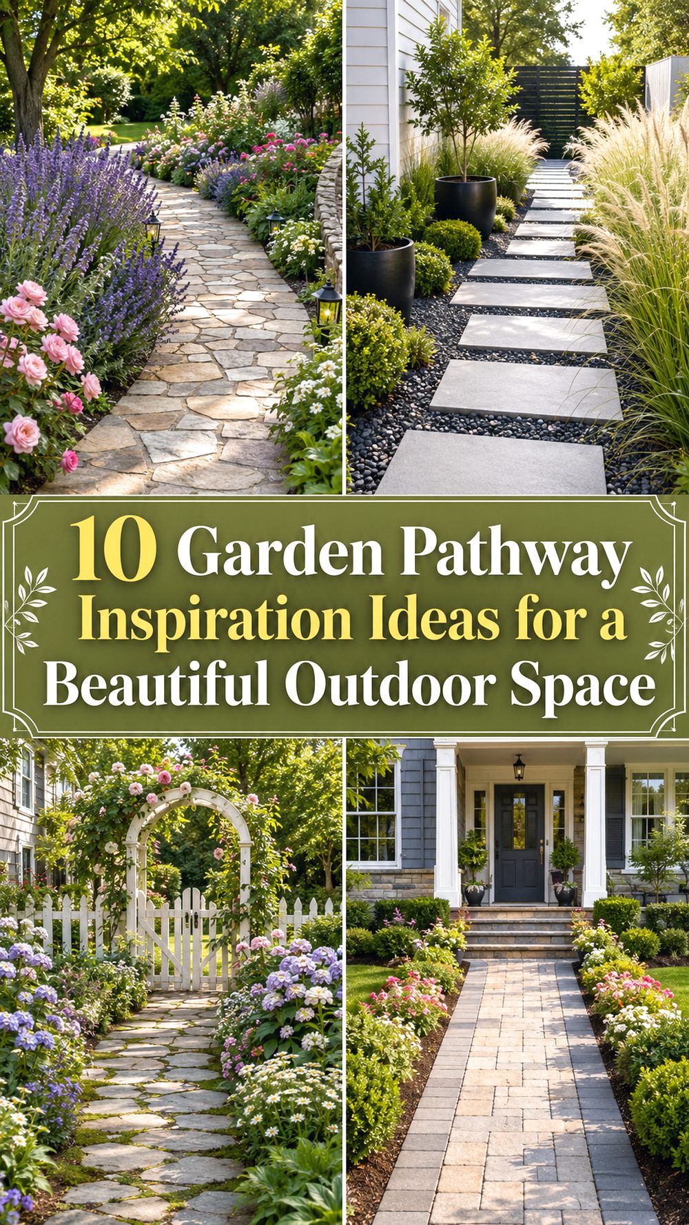 Garden Pathway Inspiration Ideas for a Beautiful Outdoor Space