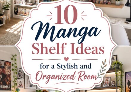 Manga Shelf Ideas for a Stylish and Organized Room