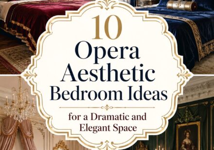 Opera Aesthetic Bedroom Ideas for a Dramatic and Elegant Space