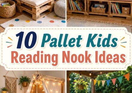 Pallet Kids Reading Nook Ideas