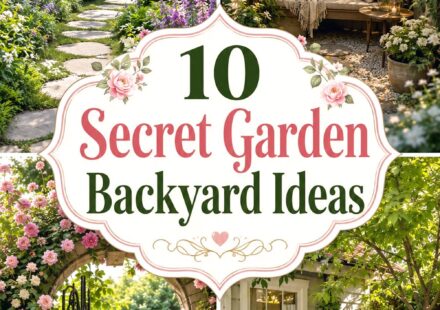 Secret Garden Backyard Ideas