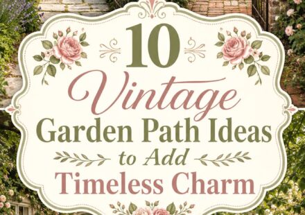 Vintage Garden Path Ideas to Add Timeless Charm
